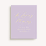 The Ashley | Wedding Table Signage