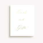 Cards And Gifts Sign
