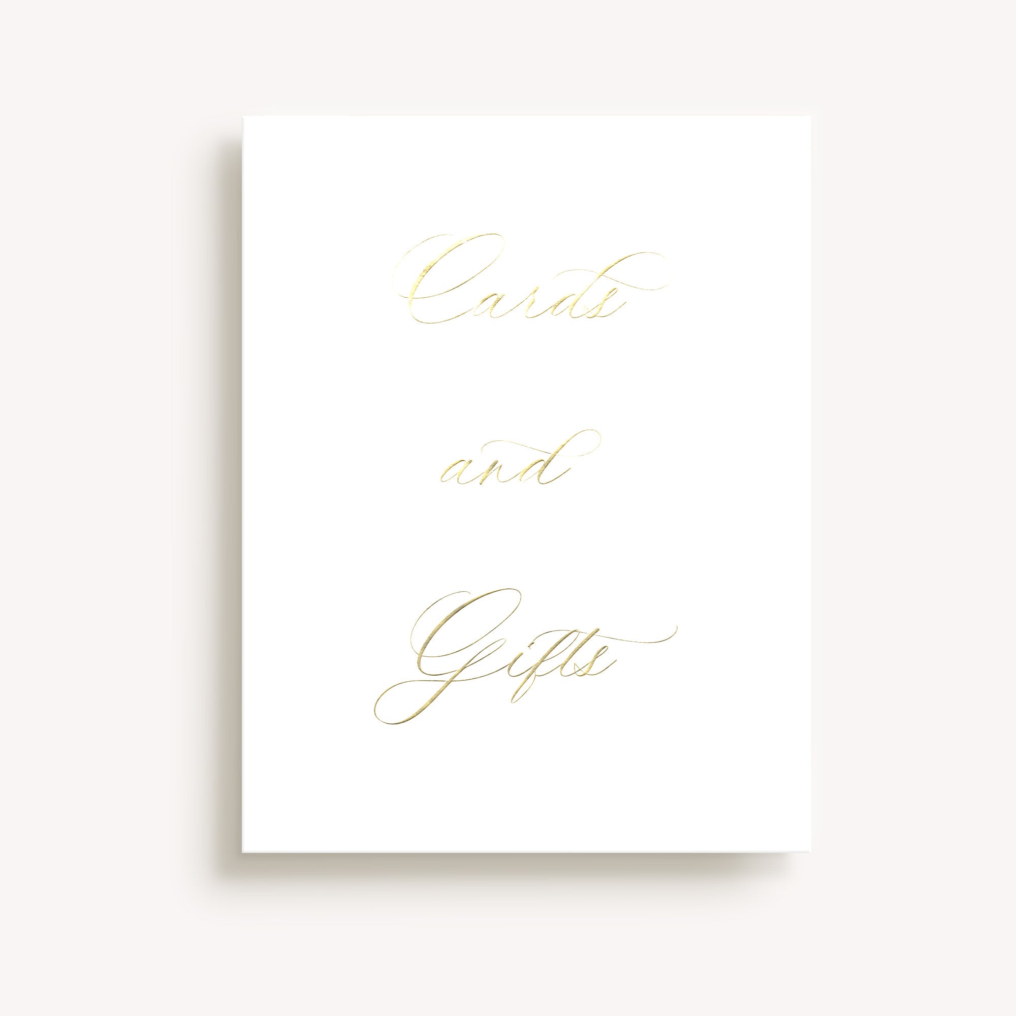 Cards And Gifts Sign