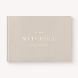 Coffee Table Wedding Guest Book