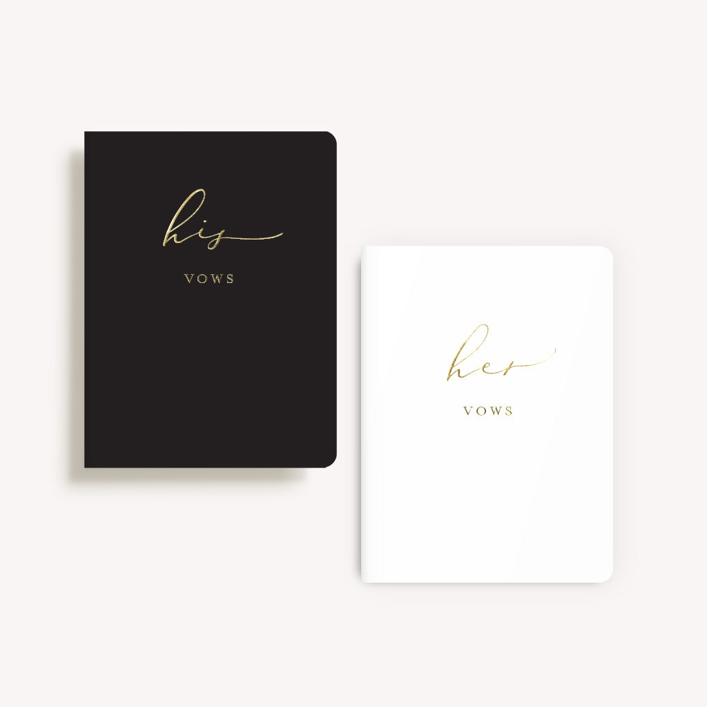 Custom Vow Books