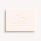 The Hailey | Wedding Table Signage