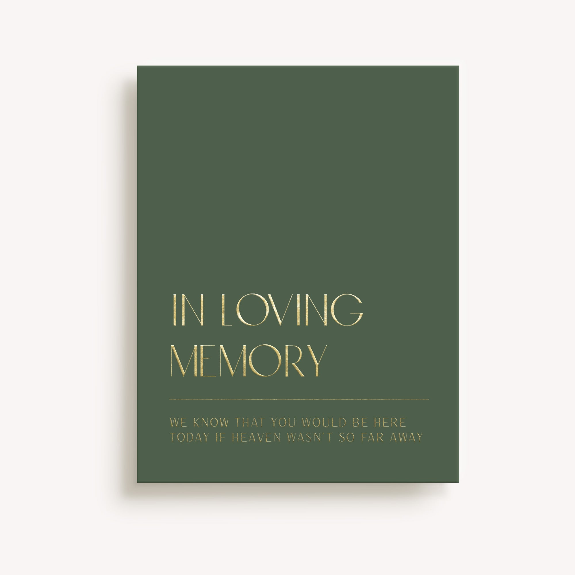 In Loving Memory Sign At Wedding