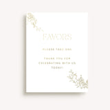 The Kate | Wedding Table Signage