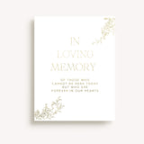 The Kate | Wedding Table Signage