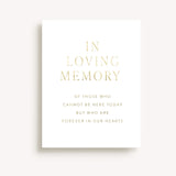 The Kira | Wedding Table Signage