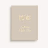 The Lindsay | Wedding Table Signage