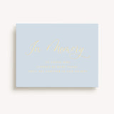 The Martinez | Wedding Table Signage