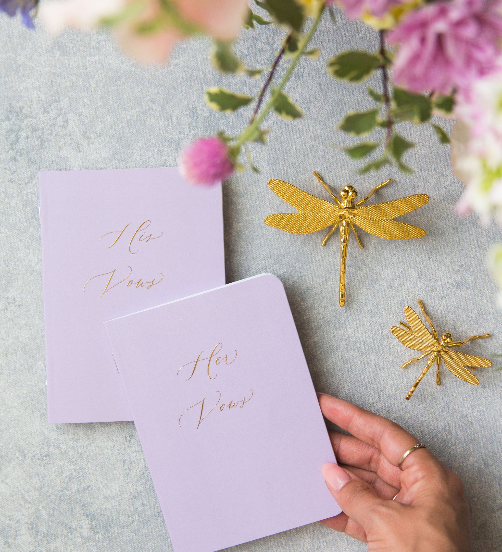 Personalized Wedding Vow Books