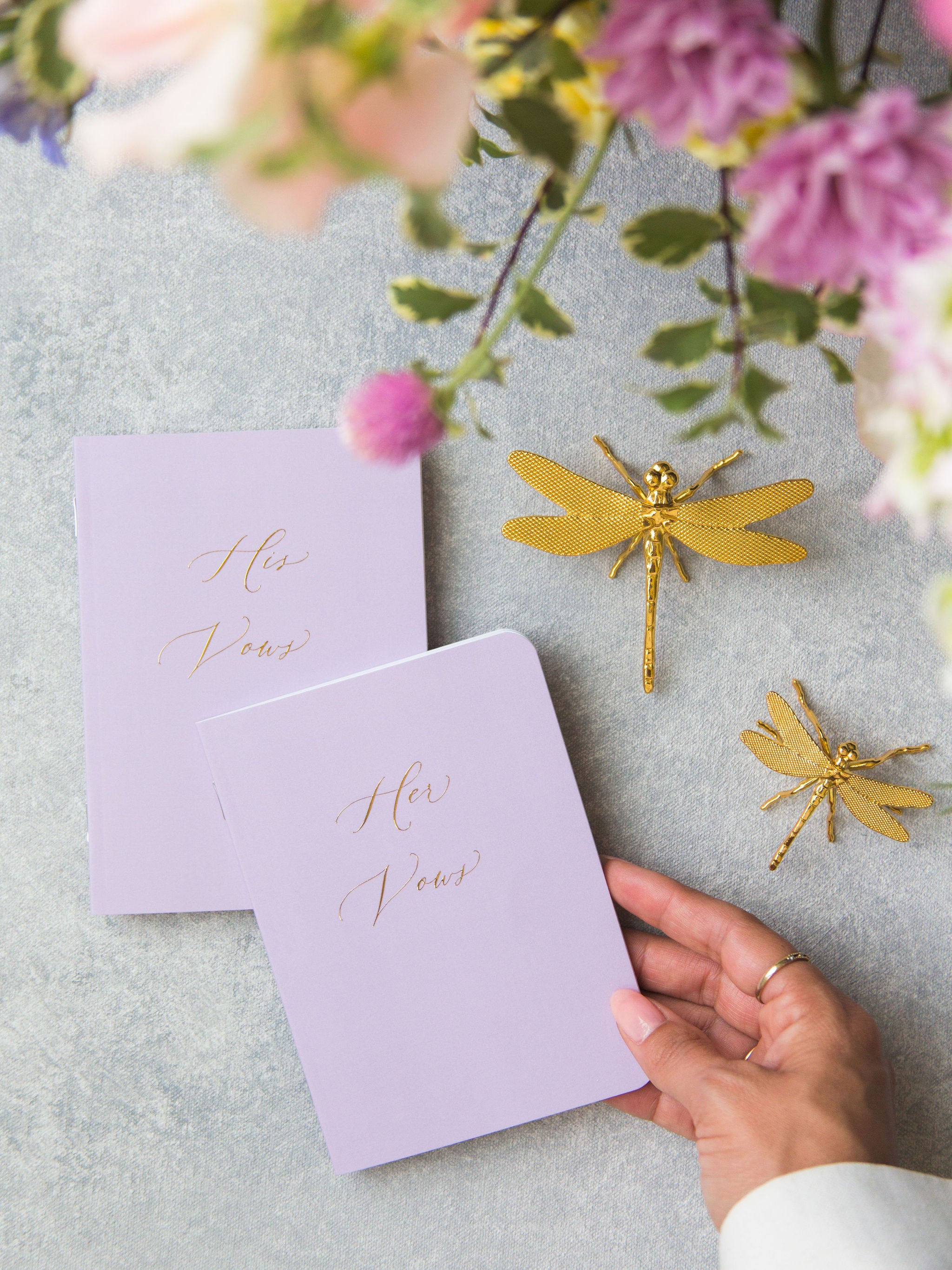 Personalized Wedding Vow Books