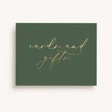 The Coles | Wedding Table Signage
