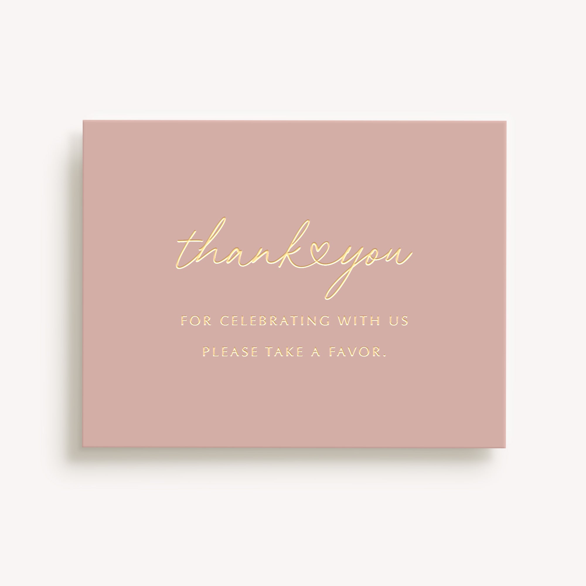 Wedding Favor Sign