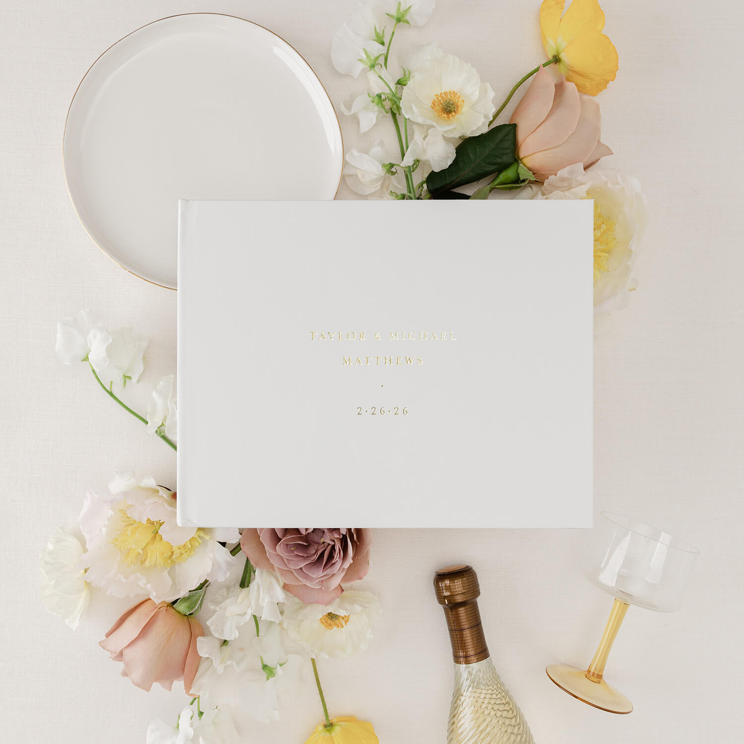 Wedding Guest Book Cora And Belle