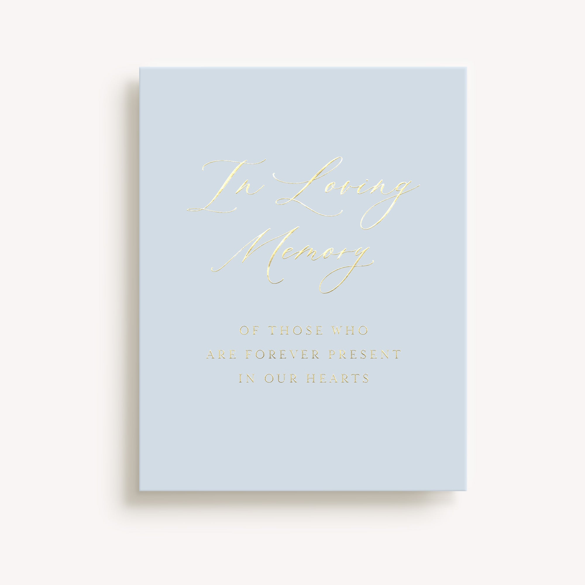 Wedding In Loving Memory Sign