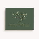 Wedding Memorial Sign