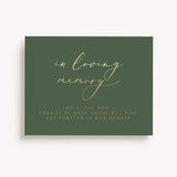 Wedding Memorial Sign