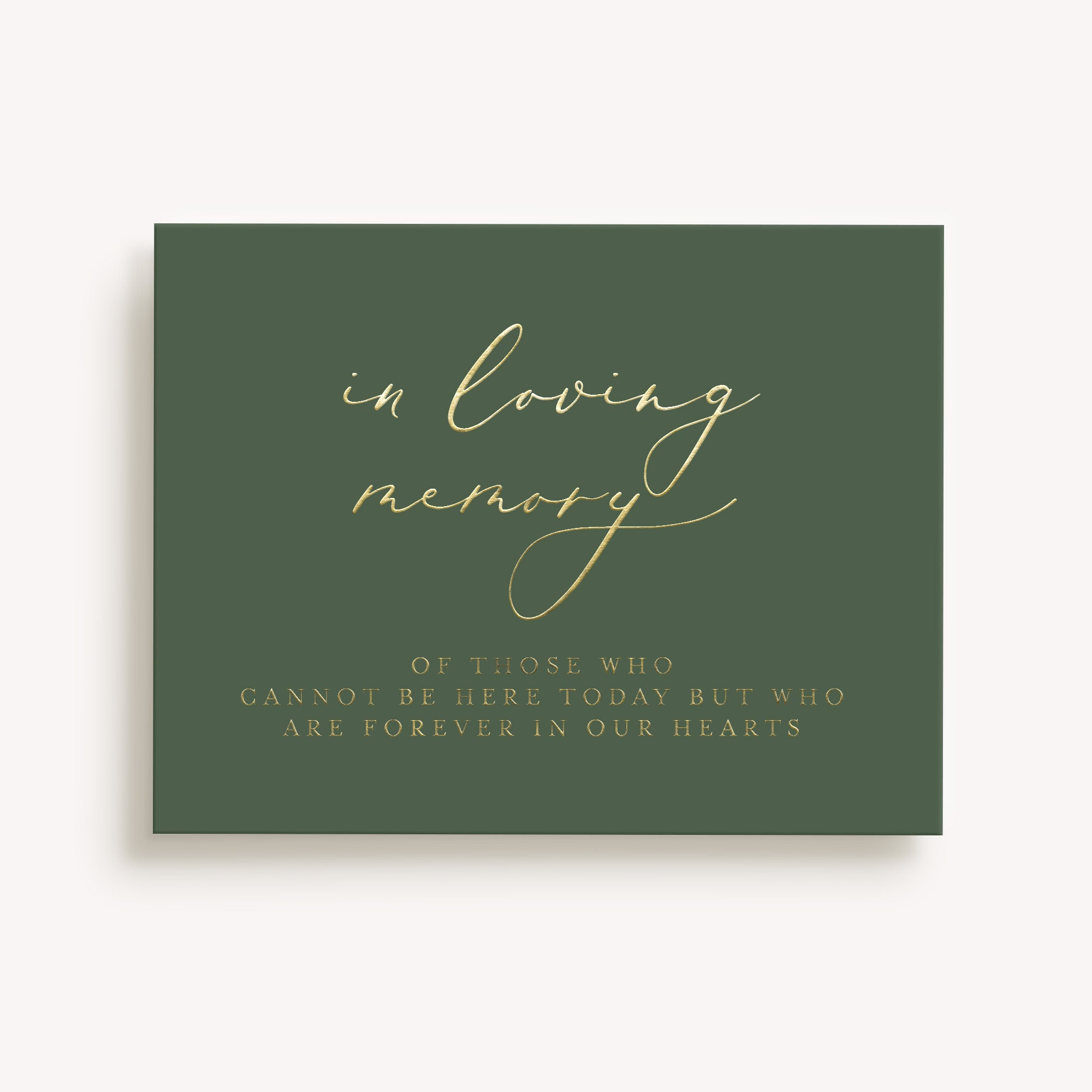 Wedding Memorial Sign